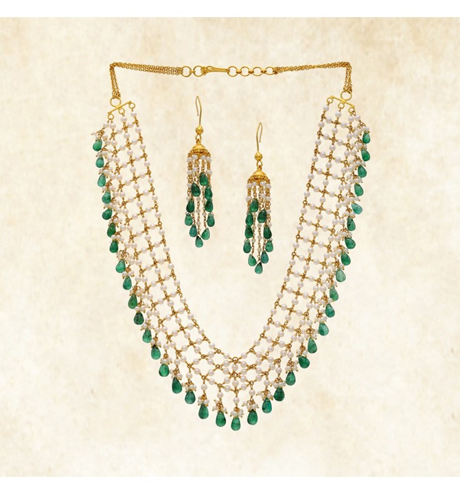 Layered Pearl Necklace