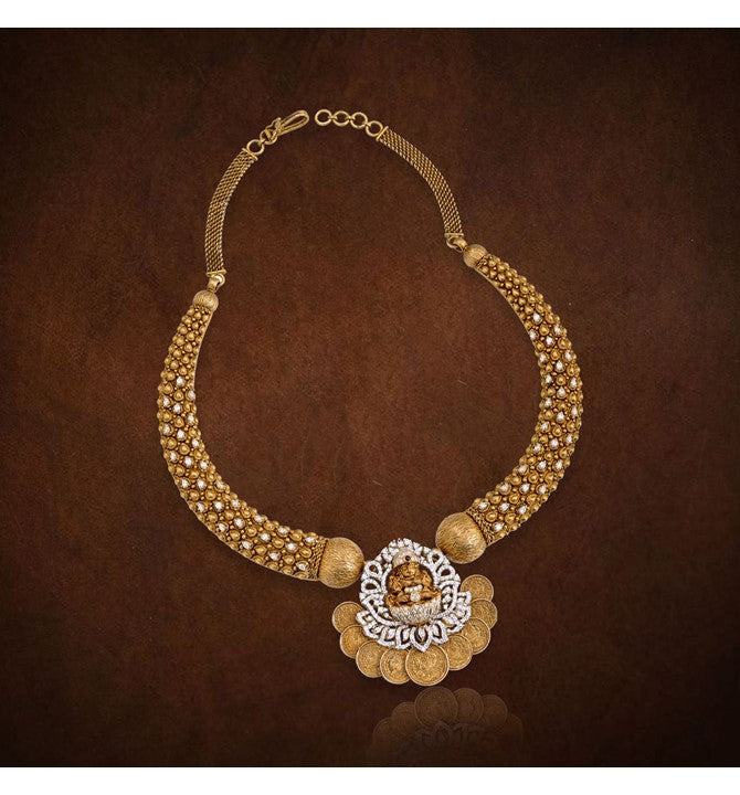 Goddess Lakshmi Kanti Necklace