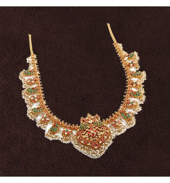 Antique Kundan Guttapusalu Necklace