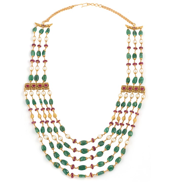 Emeralds & Rubies Gold Haram