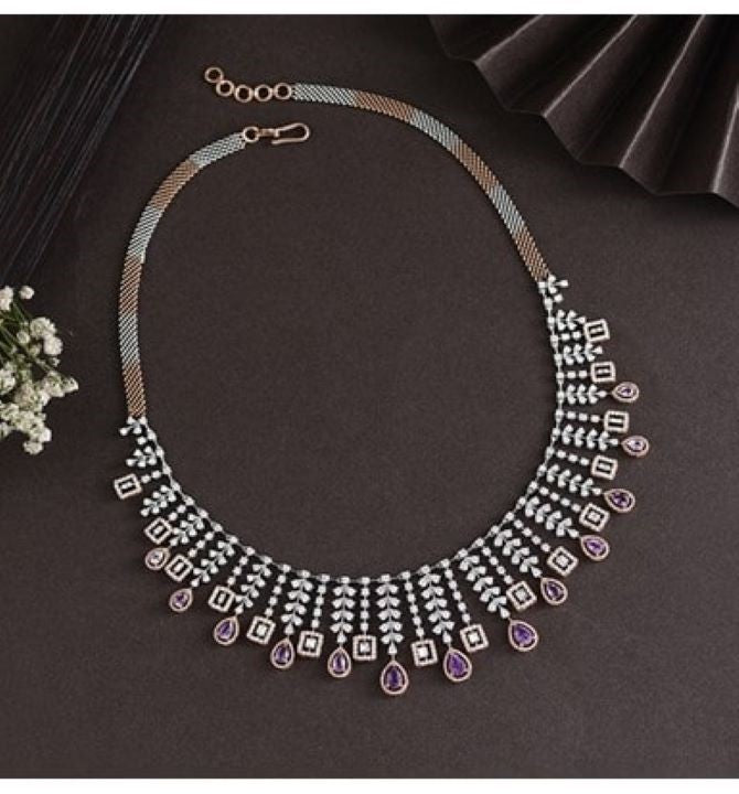 Diamond Droplet Necklace
