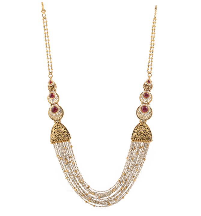 Royal Multistrand Pearl Necklace