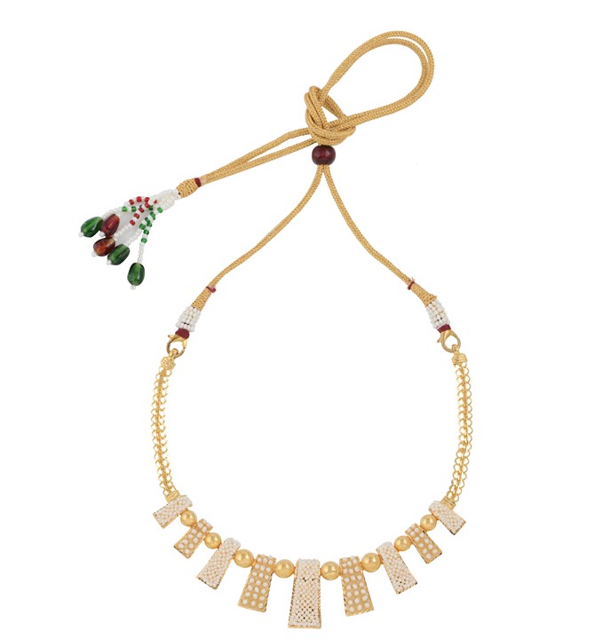 Geometry Inspired Kakamoti Necklace