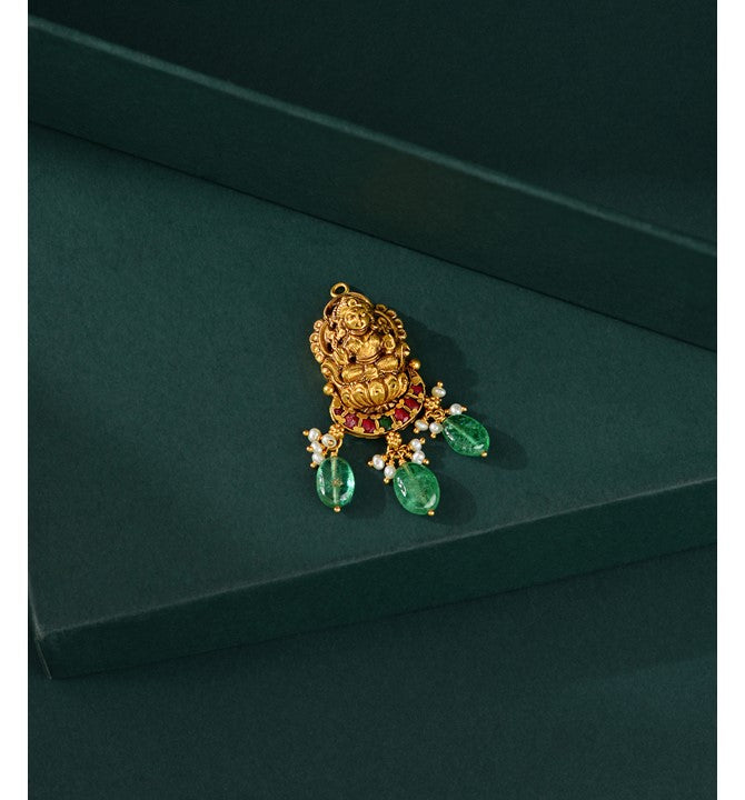 Lakshmi Gold Pendant | JPGP2201