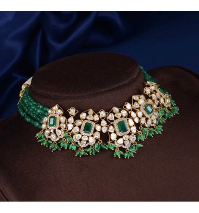 Polki Maharani Choker