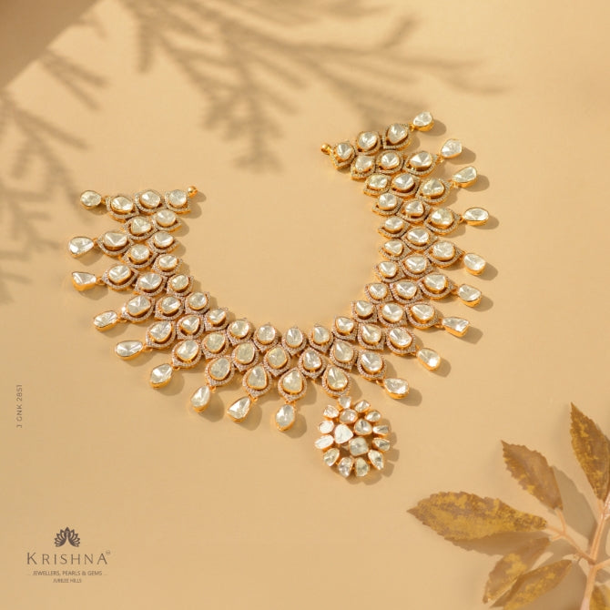 Regal Polki Short Necklace