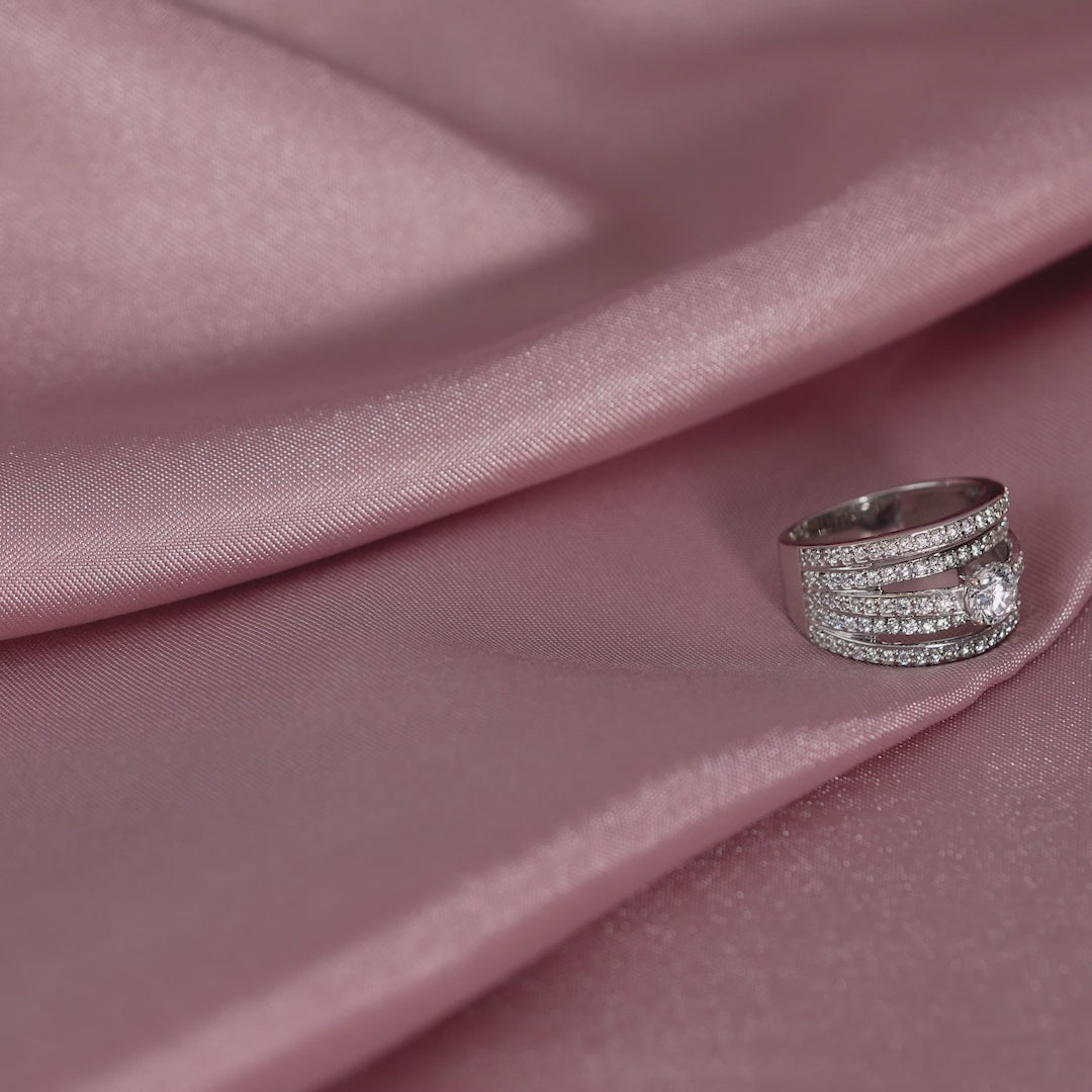 Halo Soliatire Diamond Ring