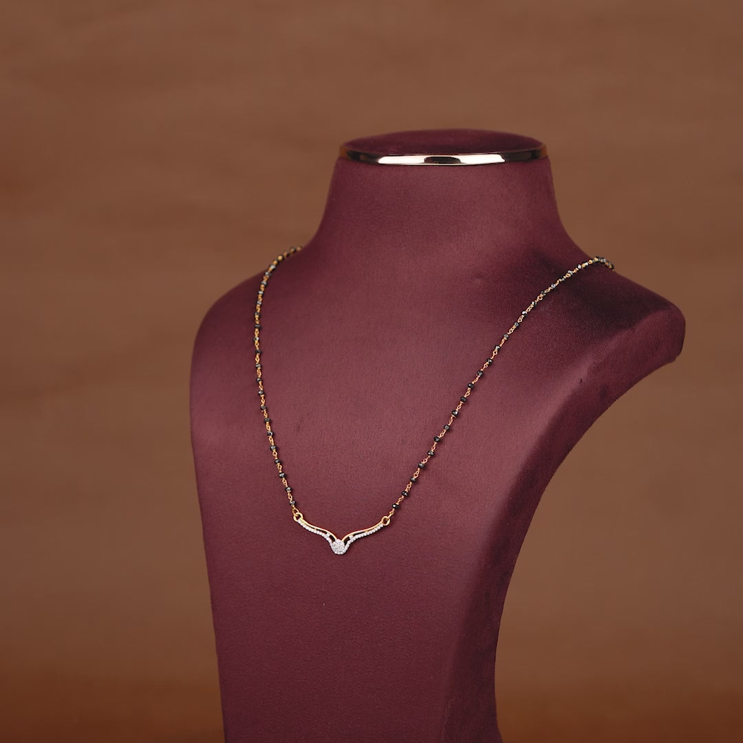 Regal Bridal Mangalsutra In Gold