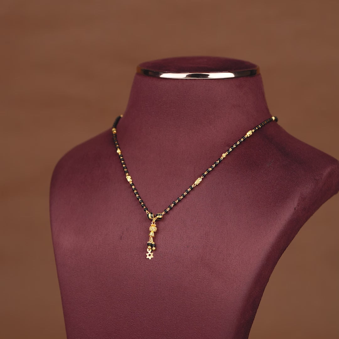 Traditional Mangalsutra in Gold