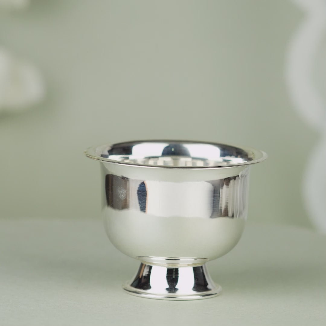 Small Plain Design Bowl Silver 92.5