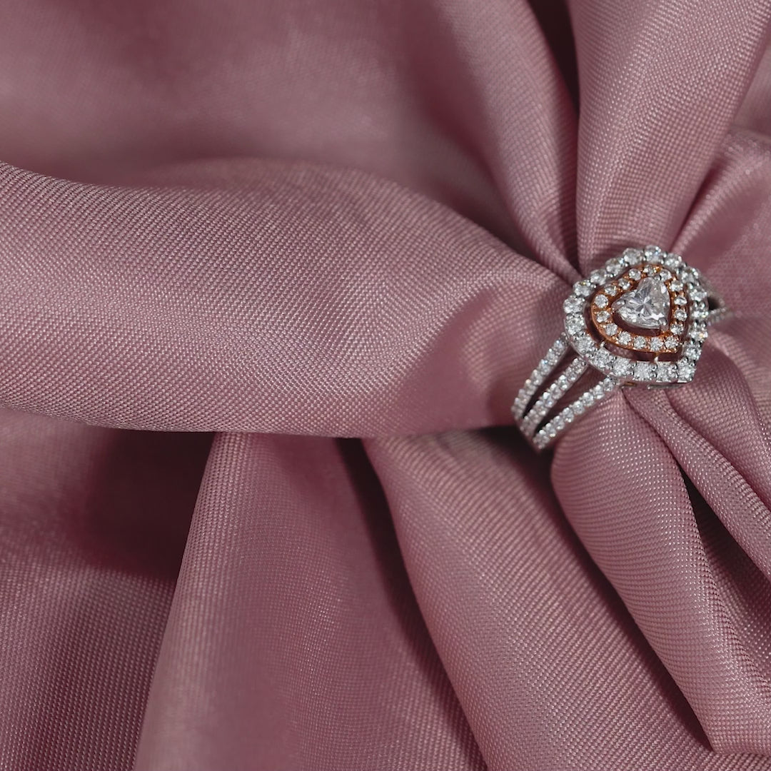 Brilliant Heart Diamond Ring