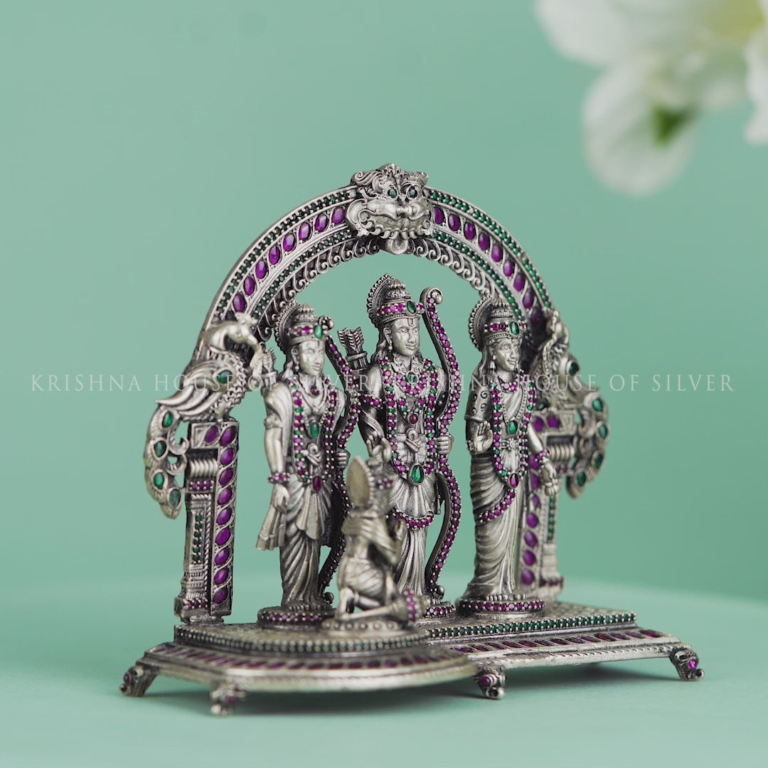 Divine Ram Parivar - A Symbol of Love & Devotion With Stone Work
