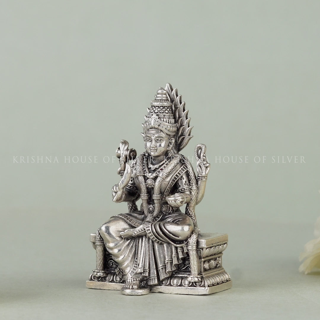 Mariyamma 92.5 Silver Idol : Guardian Goddess of Health and Prosperity