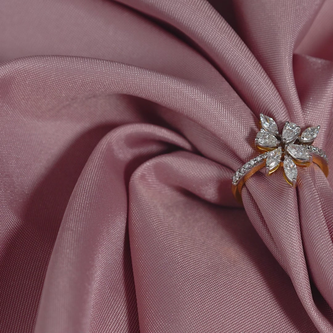 Floral Dreams Diamond Ring