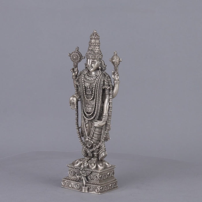 Silver Venkateswara Swamy Idol