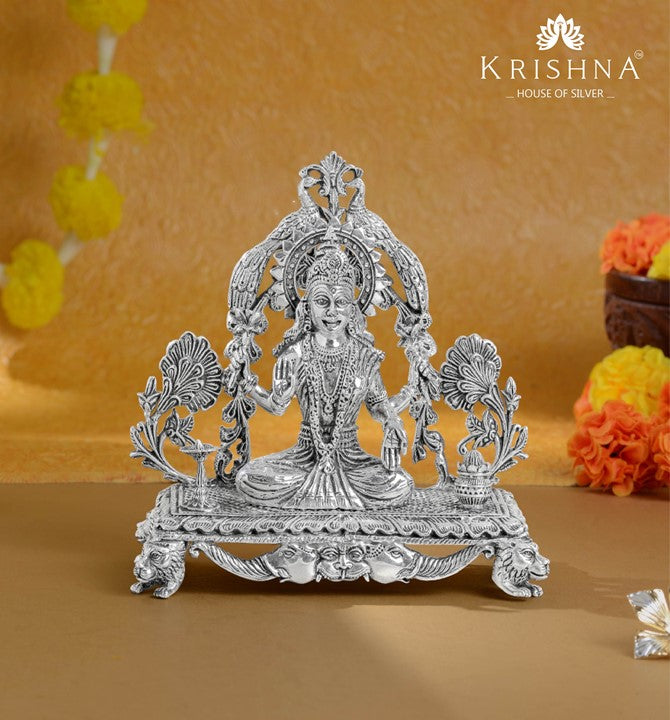 Pure Silver Lakshmi Devi Vigraham