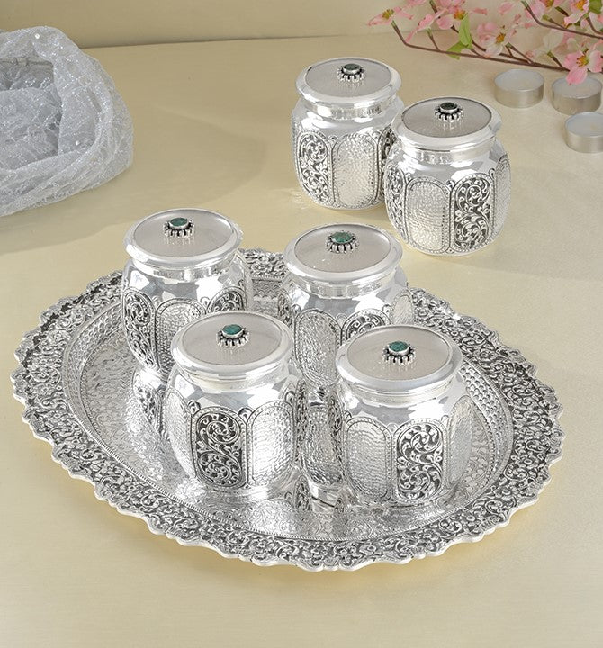 Pure Silver Small Box For Kitchen