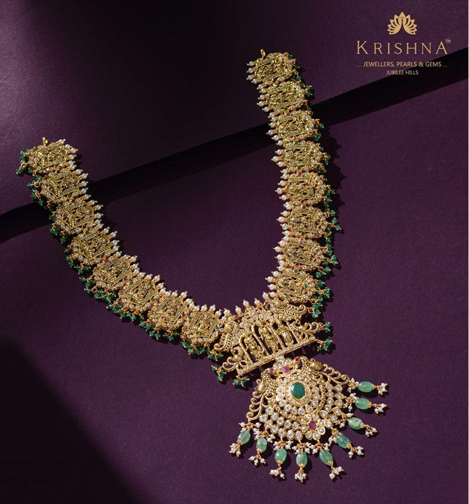 Ram Parivaar Gold Haram in Laxmi Concept