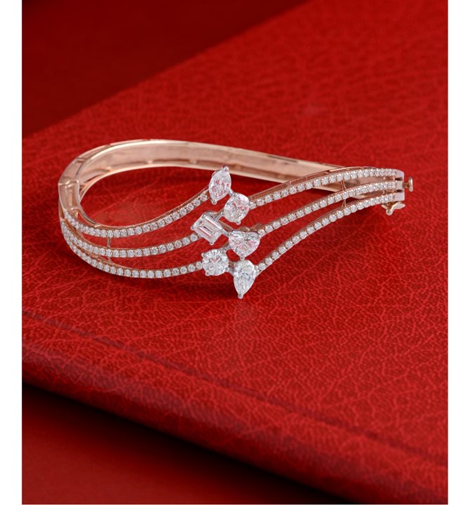 Rose Gold Diamond Bracelet