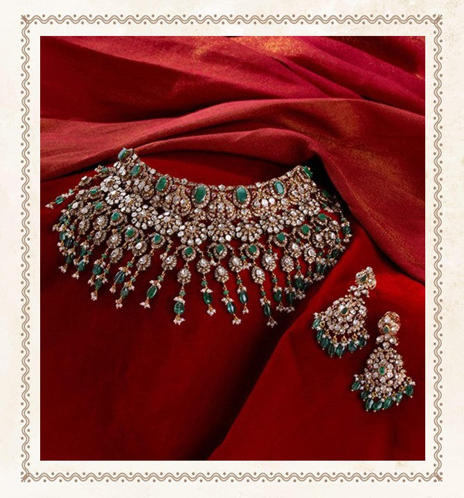 Ritzy Bridal Polki Necklace
