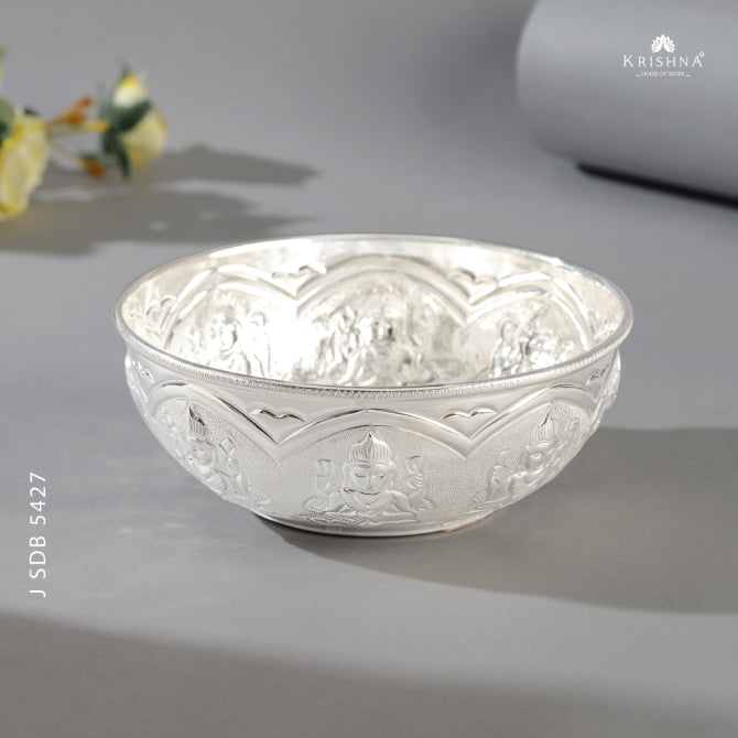 Kuber Silver Flower Bowl