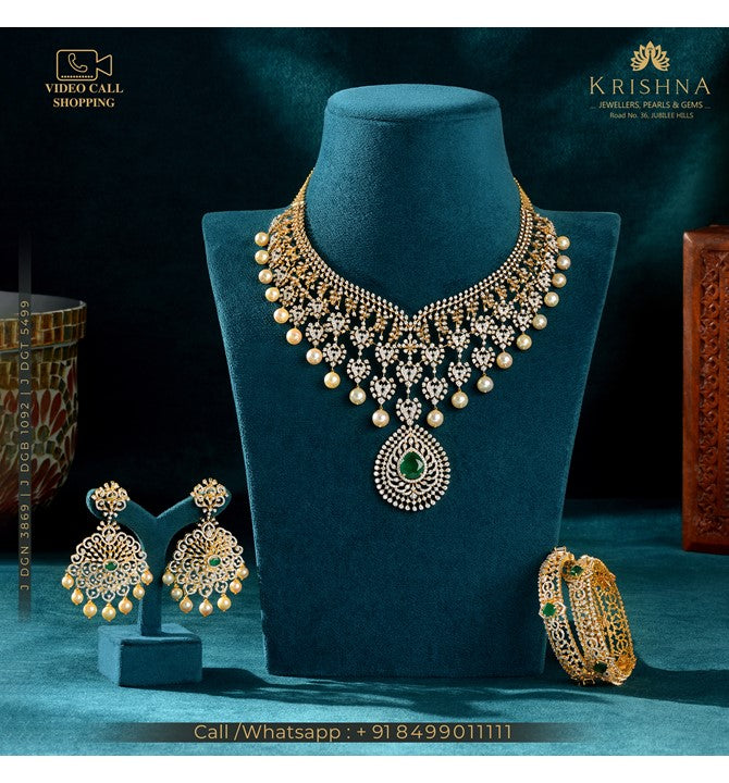 Tantalizing Diamond Necklace Sets