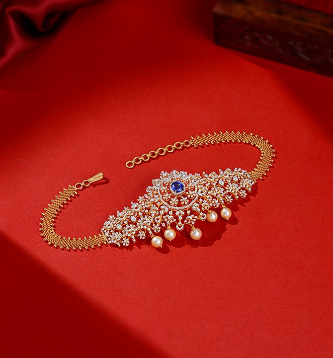 Traditional Diamond Bajuband