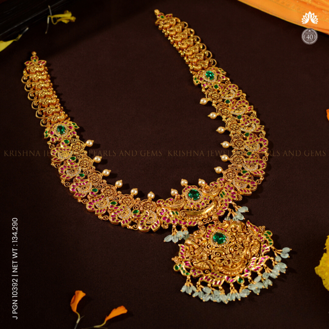 Bloom in Gold: 22K Floral Haram