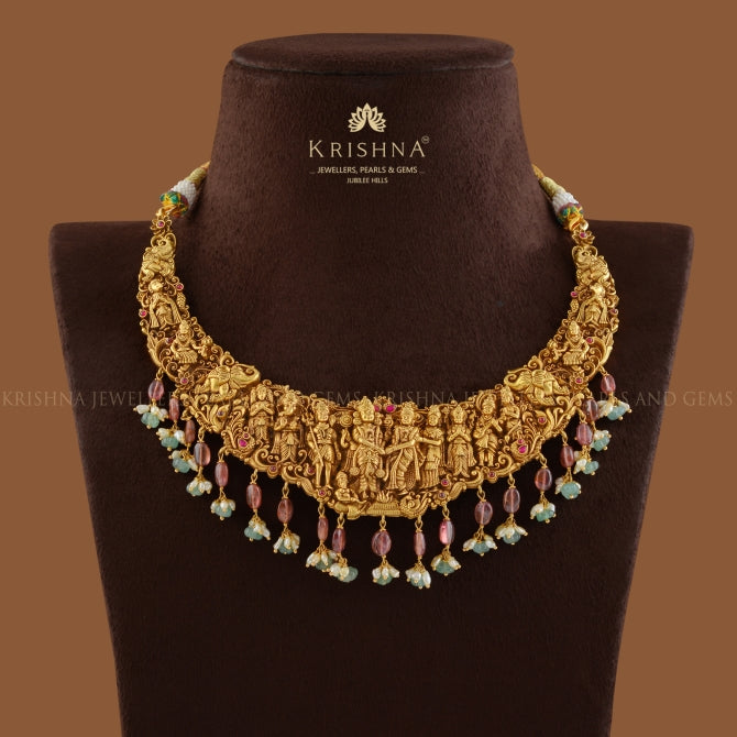 Divine Venkateshwara Kalyanam Gold Necklace