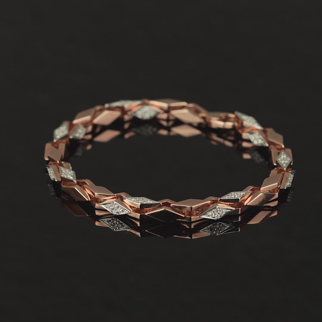 Rhombus Diamond Bracelet