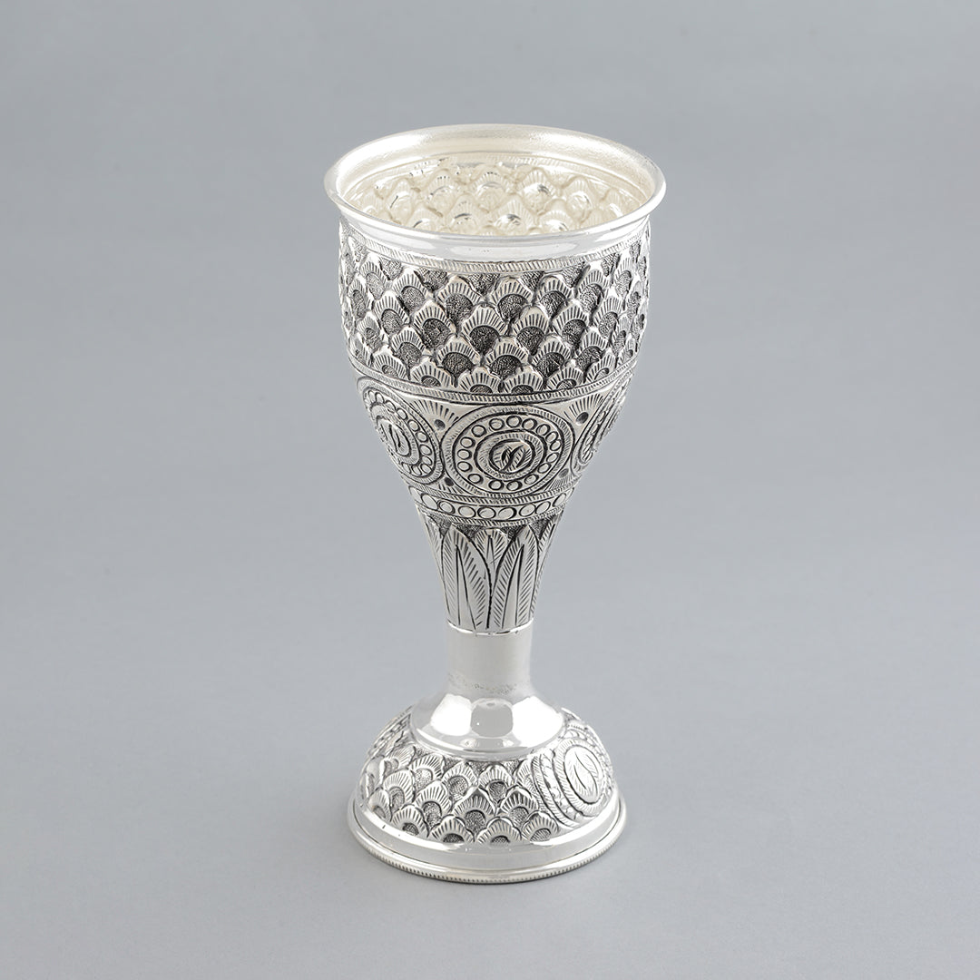Silver Wine Glass - Krishna Jewellers Pearls and Gems