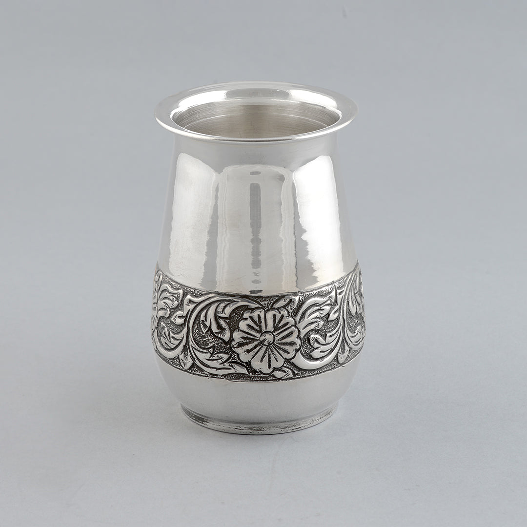 Silver Dinner Set and Plate - Krishna Jewellers Pearls and Gems