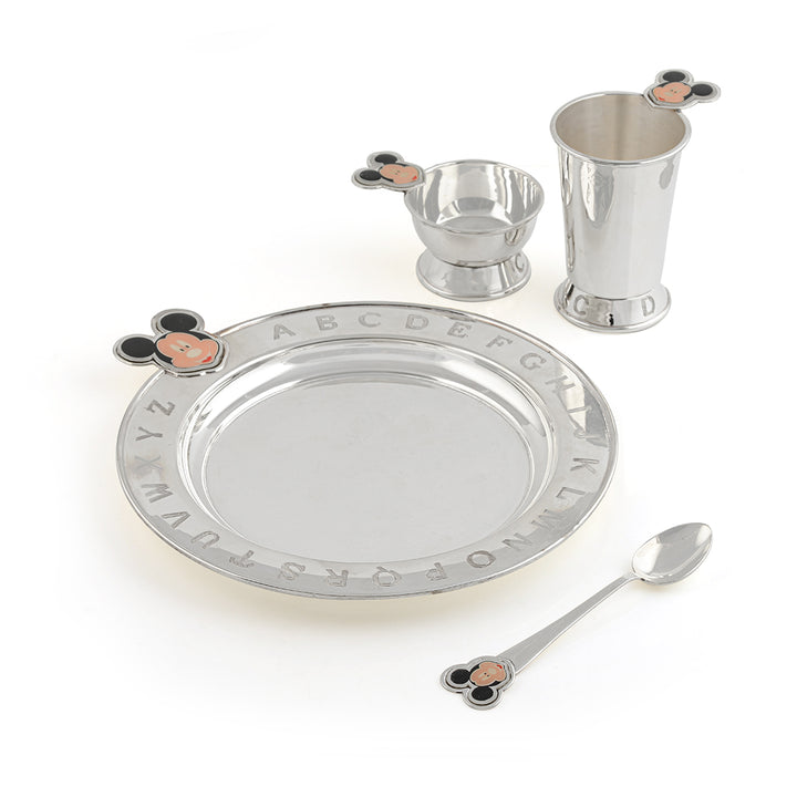 Silver Baby Dinner Set - Krishna Jewellers Pearls and Gems