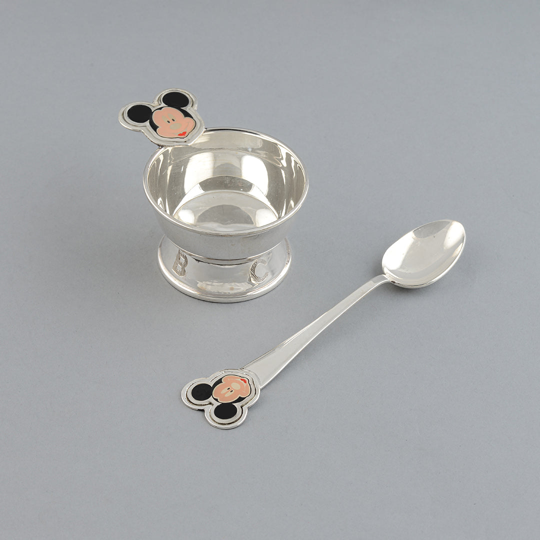 Silver Baby Dinner Set - Krishna Jewellers Pearls and Gems