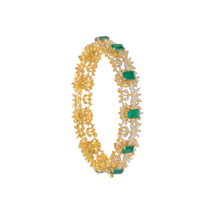 Cavalier Diamond Bangle Sets - Krishna Jewellers Pearls and Gems