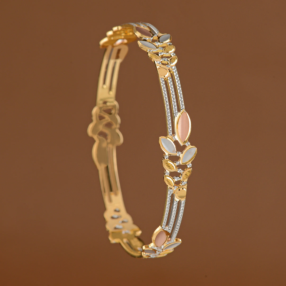 Ultra-Modern 22K Gold Bangles - Krishna Jewellers Pearls and Gems