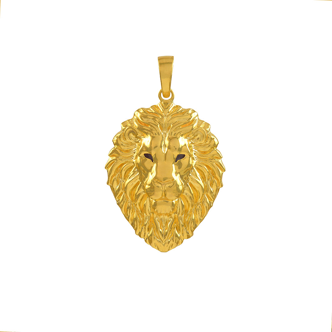 Lion Gold Pendant - Krishna Jewellers Pearls and Gems