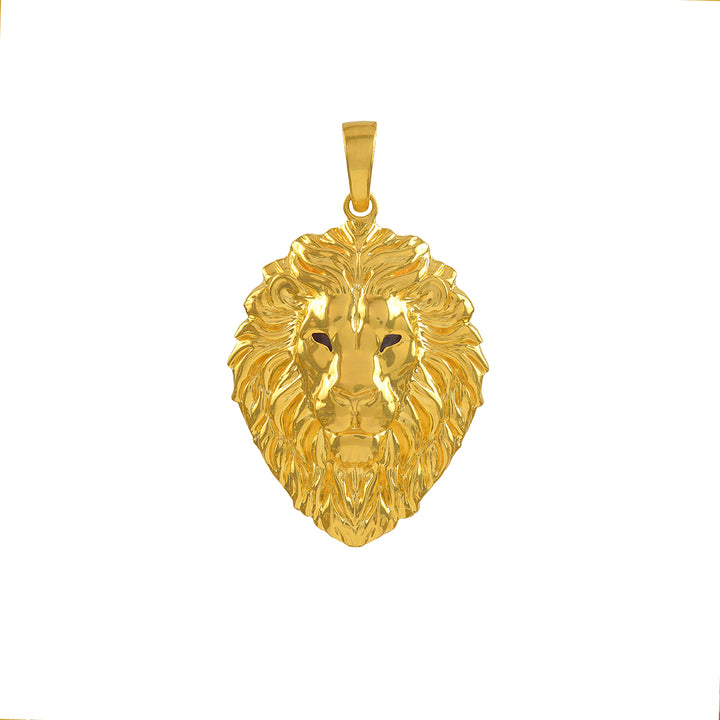 Lion Gold Pendant - Krishna Jewellers Pearls and Gems