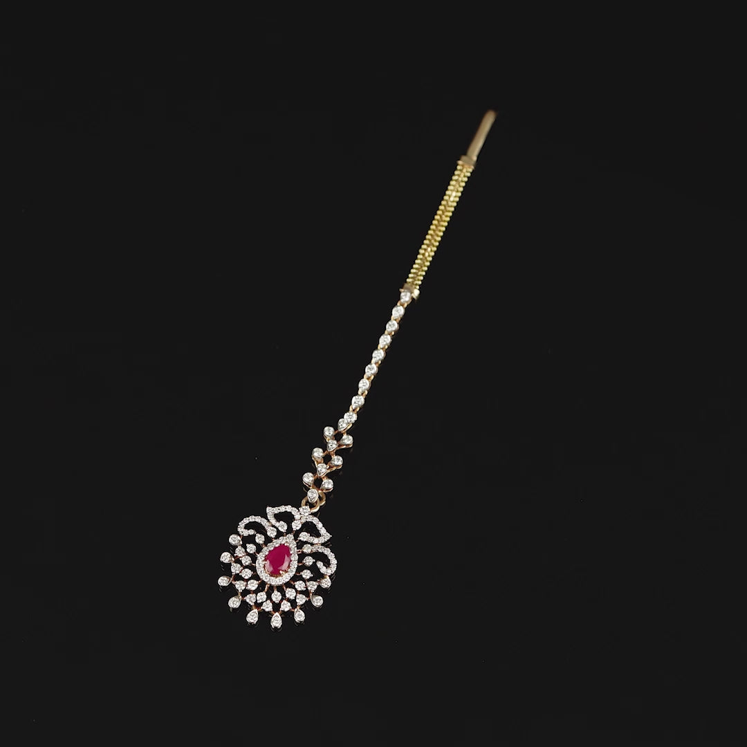 Diamond Maang Tikka JDGMT0080