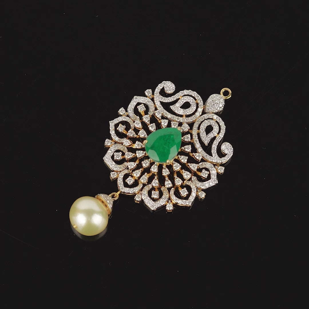 Mango Diamond Pendant